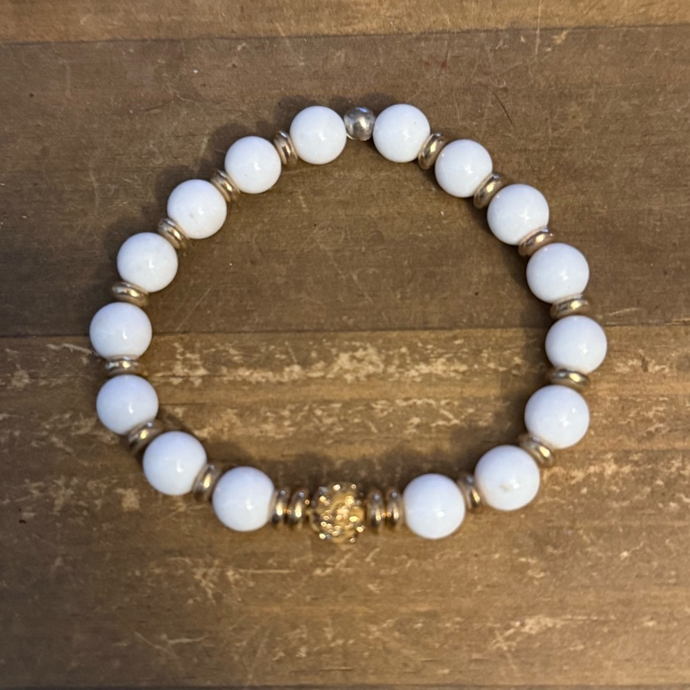 Natural Stone Stackable Stretch Bracelets - image 5